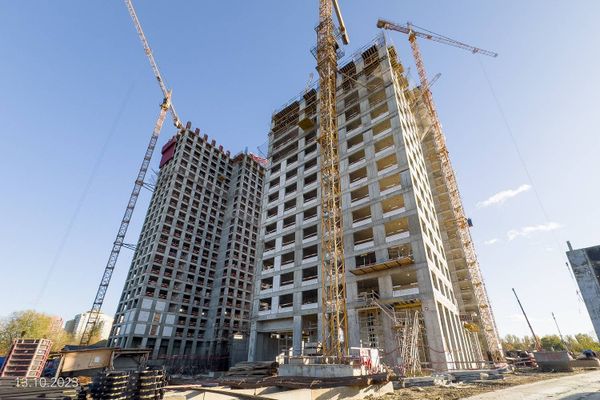Ход строительства ЖК «Вейв» за Октябрь 2023 г., фото №5