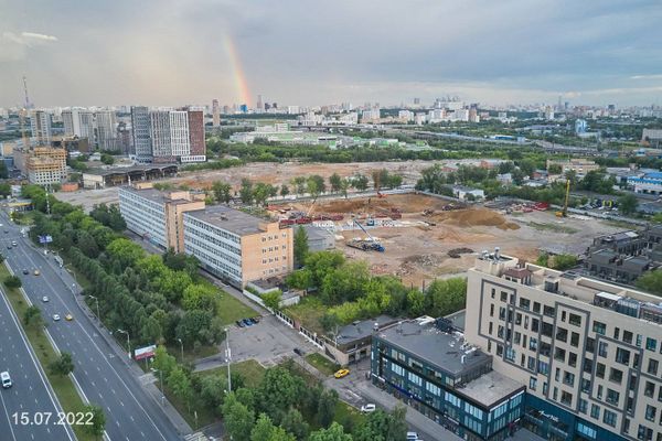 Ход строительства ЖК «Дмитровское небо» за Июль 2022 г., фото №2