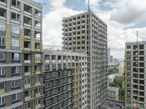 Ход строительства ЖК «Петровский парк II» за Август 2024 г., фото №3