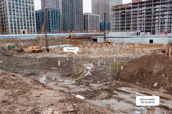 Ход строительства ЖК «Квартал Домашний» за Ноябрь 2024 г., фото №2