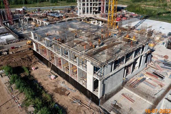 Ход строительства ЖК «Холланд парк» за Июль 2022 г., фото №5