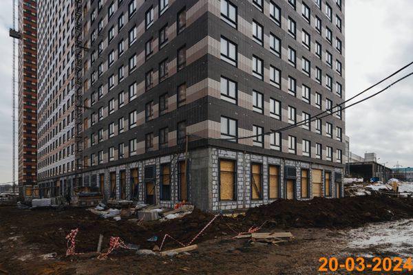 Ход строительства ЖК «Сигнальный 16» за Март 2024 г., фото №3
