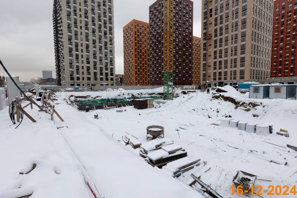 Ход строительства ЖК «Волжский парк» за Декабрь 2024 г., фото №5