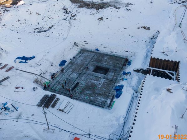 Ход строительства ЖК «Барклая 6» за Январь 2022 г., фото №4