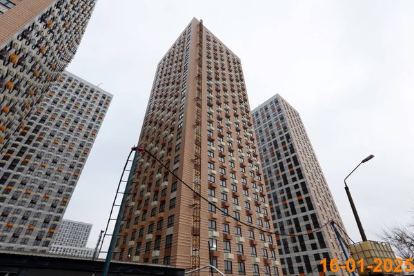 Ход строительства ЖК «Амурский парк» за Январь 2025 г., фото №5