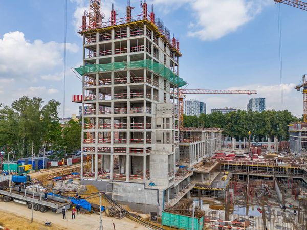 Ход строительства ЖК «Сет» за Июнь 2025 г., фото №4