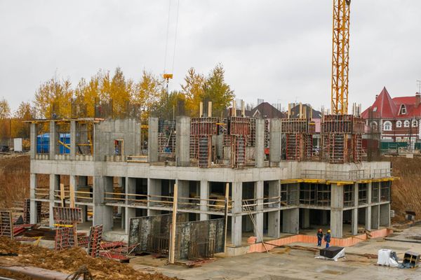 Ход строительства ЖК «Южные сады» за Октябрь 2021 г., фото №3
