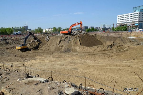 Ход строительства ЖК «Квартал Шагал» за Май 2021 г., фото №2