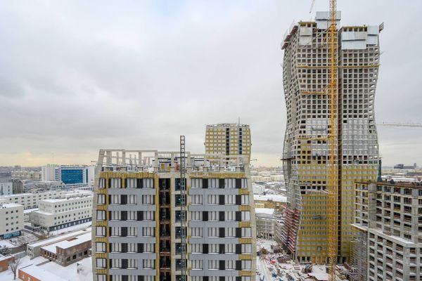 Ход строительства ЖК «Левел Южнопортовая» за Февраль 2025 г., фото №4