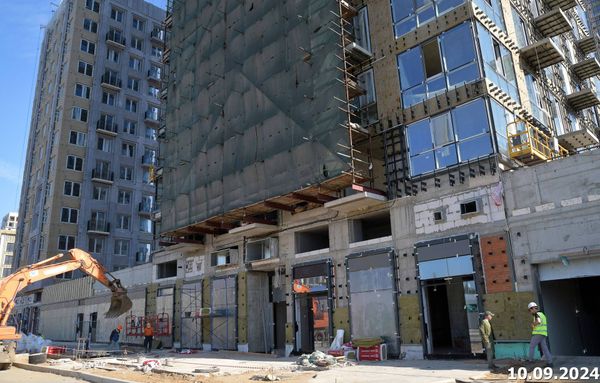 Ход строительства ЖК «Квартал Шагал» за Сентябрь 2024 г., фото №2