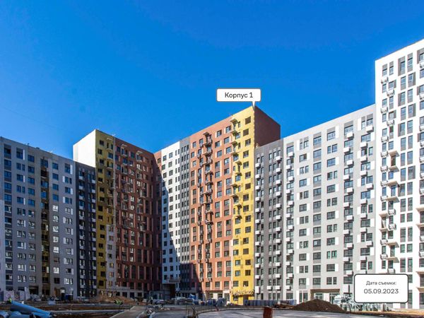 Ход строительства ЖК «Молжаниново» за Сентябрь 2023 г., фото №3