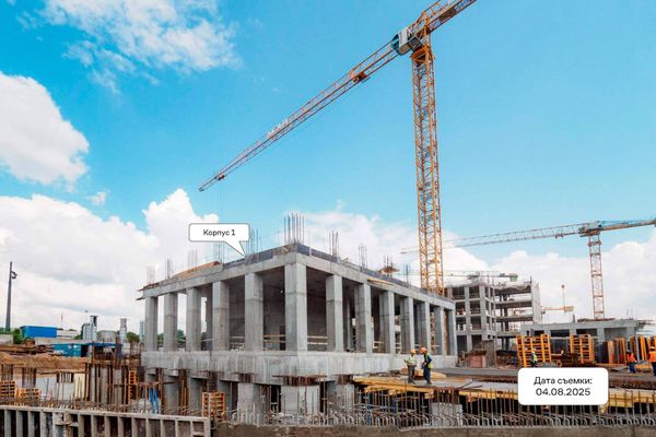 Ход строительства ЖК «НОВА» за Август 2025 г., фото №4