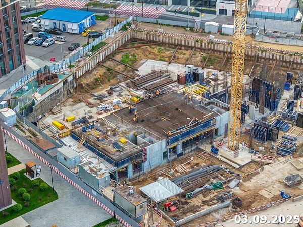 Ход строительства ЖК «Михалковский» за Сентябрь 2025 г., фото №5
