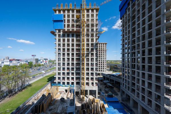 Ход строительства ЖК «МИРАПОЛИС» за Май 2025 г., фото №3