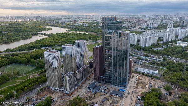 Ход строительства ЖК «Вейв» за Май 2025 г., фото №3