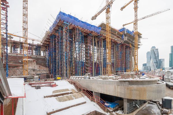 Ход строительства ЖК «Бадаевский» за Январь 2025 г., фото №4