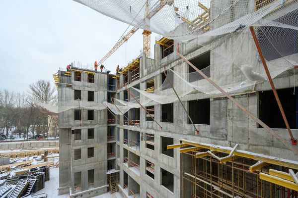 Ход строительства ЖК «ЭвоПарк Сокольники» за Март 2025 г., фото №5