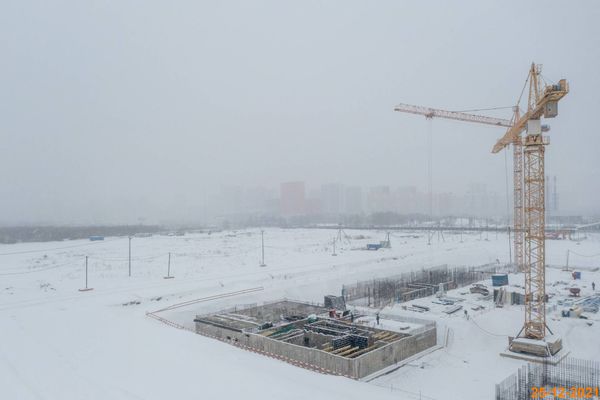 Ход строительства ЖК «Никольские луга» за Декабрь 2021 г., фото №2