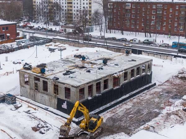 Ход строительства ЖК «Большая Академическая 85» за Февраль 2021 г., фото №2