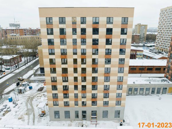 Ход строительства ЖК «Большая Академическая 85» за Январь 2023 г., фото №2