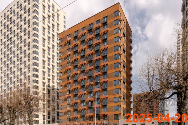 Ход строительства ЖК «Руставели 14» за Апрель 2025 г., фото №2