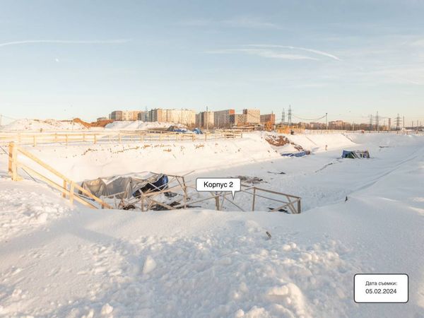 Ход строительства ЖК «Подольские Кварталы» за Февраль 2024 г., фото №2