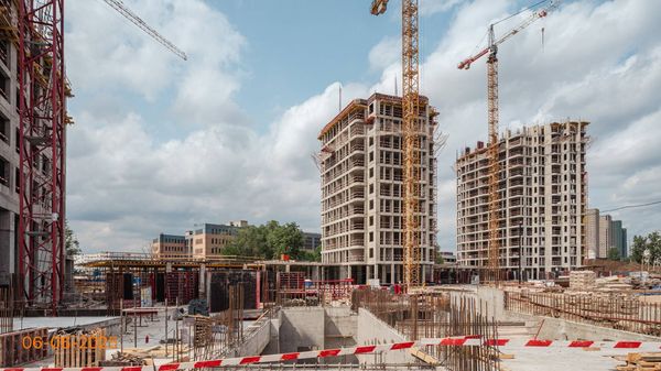 Ход строительства ЖК «МАРК» за Июнь 2025 г., фото №2