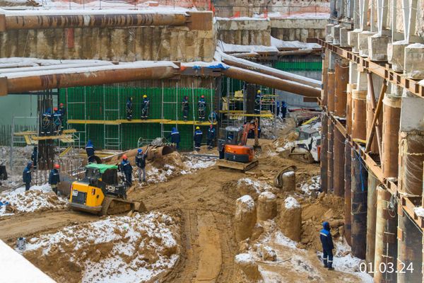 Ход строительства ЖК «Бадаевский» за Март 2024 г., фото №4