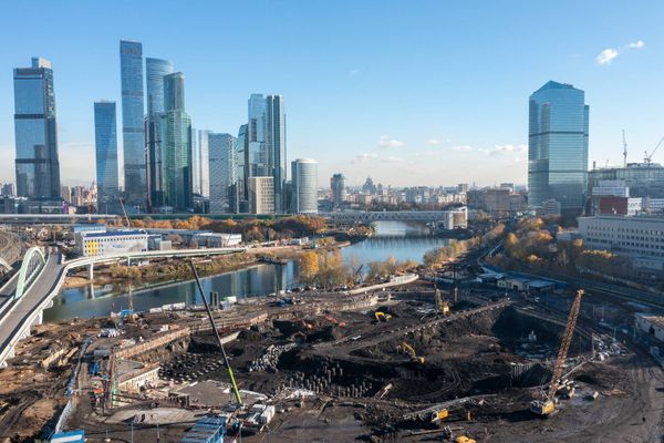 Ход строительства ЖК «Ривер Парк Кутузовский» за Октябрь 2022 г., фото №4