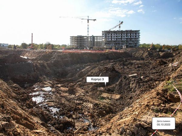 Ход строительства ЖК «Квартал Западный» за Октябрь 2023 г., фото №5