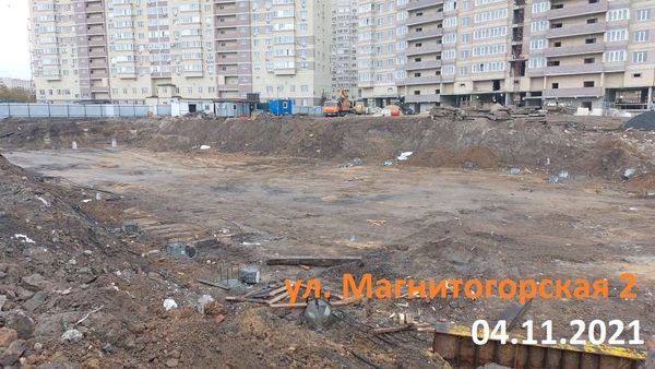 Ход строительства ЖК «Екатерининский» за Ноябрь 2021 г., фото №2