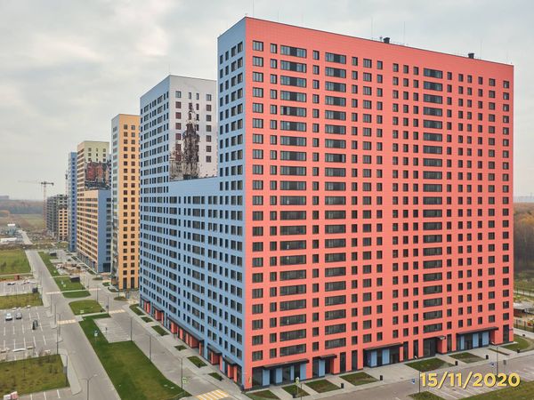 Ход строительства ЖК «Филатов Луг» за Ноябрь 2020 г., фото №3