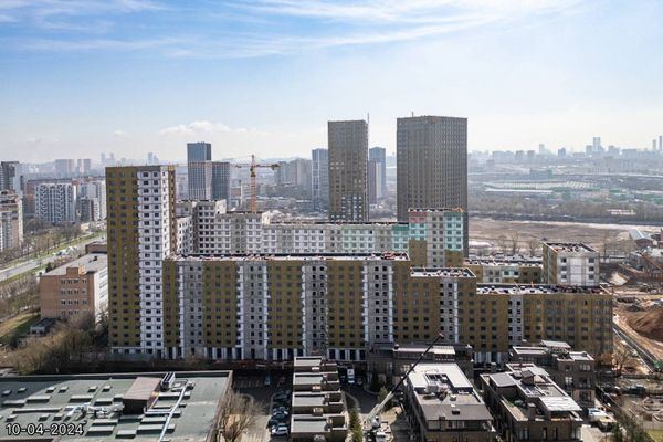 Ход строительства ЖК «Дмитровское небо» за Апрель 2024 г., фото №4