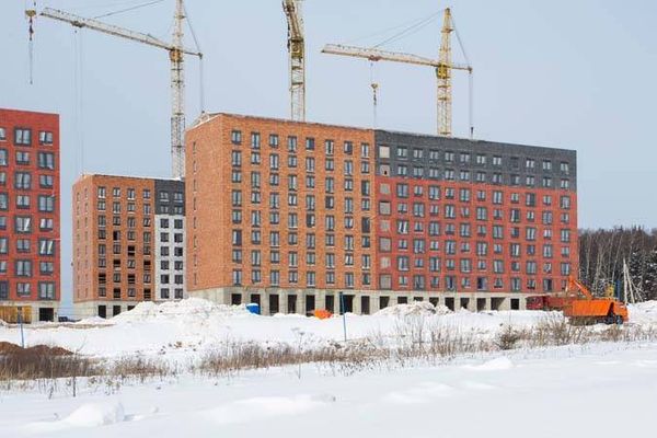 Ход строительства ЖК «Середневский лес» за Февраль 2021 г., фото №4