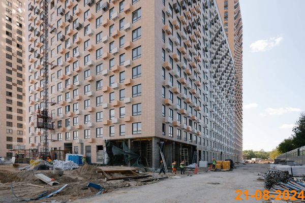 Ход строительства ЖК «Алтуфьевское 53» за Август 2024 г., фото №2