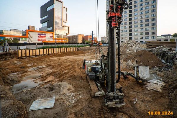 Ход строительства ЖК «Кронштадтский 9» за Август 2024 г., фото №3