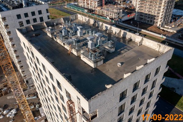 Ход строительства ЖК «Холланд парк» за Сентябрь 2022 г., фото №4