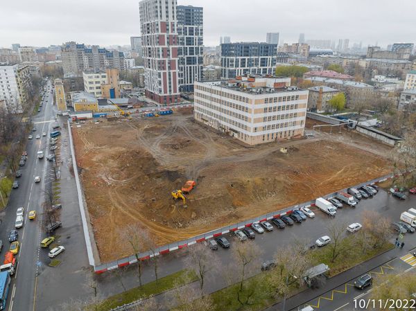 Ход строительства ЖК «Петровский парк II» за Ноябрь 2022 г., фото №2