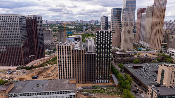 Ход строительства ЖК «Дмитровское небо» за Июнь 2025 г., фото №2