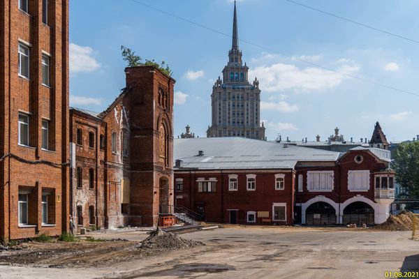 Ход строительства ЖК «Бадаевский» за Август 2021 г., фото №3