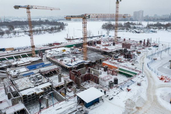 Ход строительства ЖК «Ривер Парк Коломенское» за Январь 2022 г., фото №3
