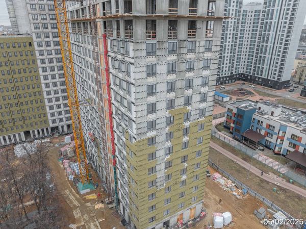 Ход строительства ЖК «Семеновский парк 2» за Февраль 2025 г., фото №2