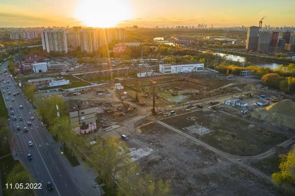 Ход строительства ЖК «Вейв» за Май 2022 г., фото №3