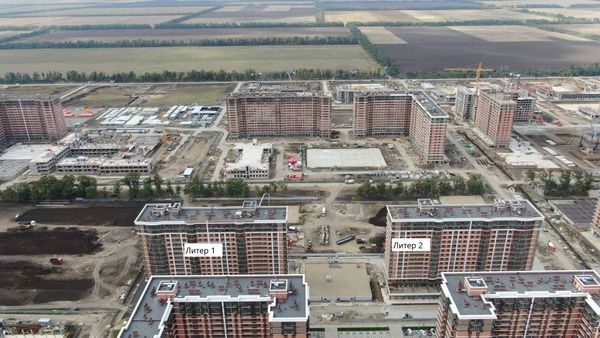 Ход строительства ЖК «Самолёт» за Сентябрь 2022 г., фото №4
