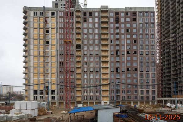 Ход строительства ЖК «Москворечье» за Ноябрь 2025 г., фото №3