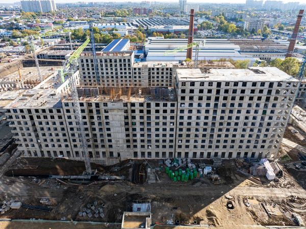 Ход строительства ЖК «Патрики» за Октябрь 2025 г., фото №2
