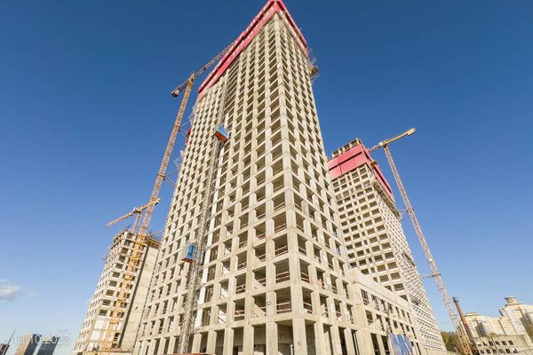 Ход строительства ЖК «Вейв» за Октябрь 2023 г., фото №3