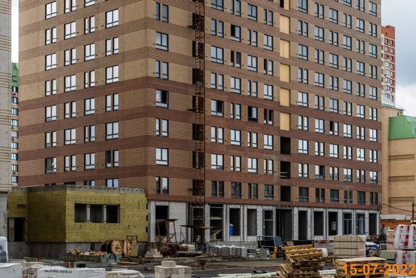 Ход строительства ЖК «Кронштадтский 9» за Июль 2023 г., фото №4