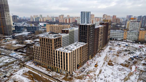 Ход строительства ЖК «Дмитровское небо» за Январь 2025 г., фото №5