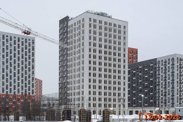 Ход строительства ЖК «Саларьево парк» за Февраль 2026 г., фото №4